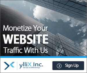 yX Media - Monetize your website traffic with us