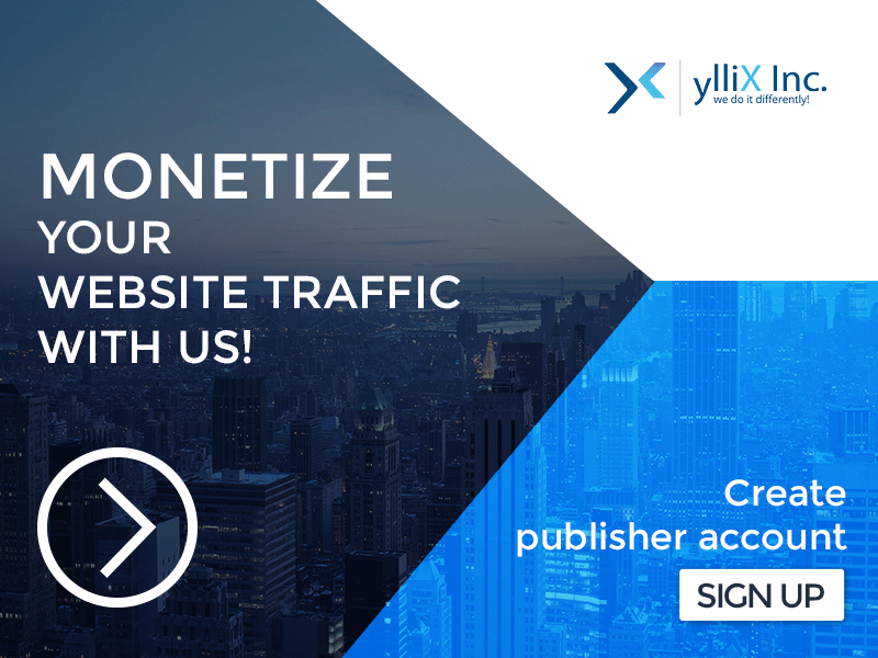 Monetize your website traffic with yX Media